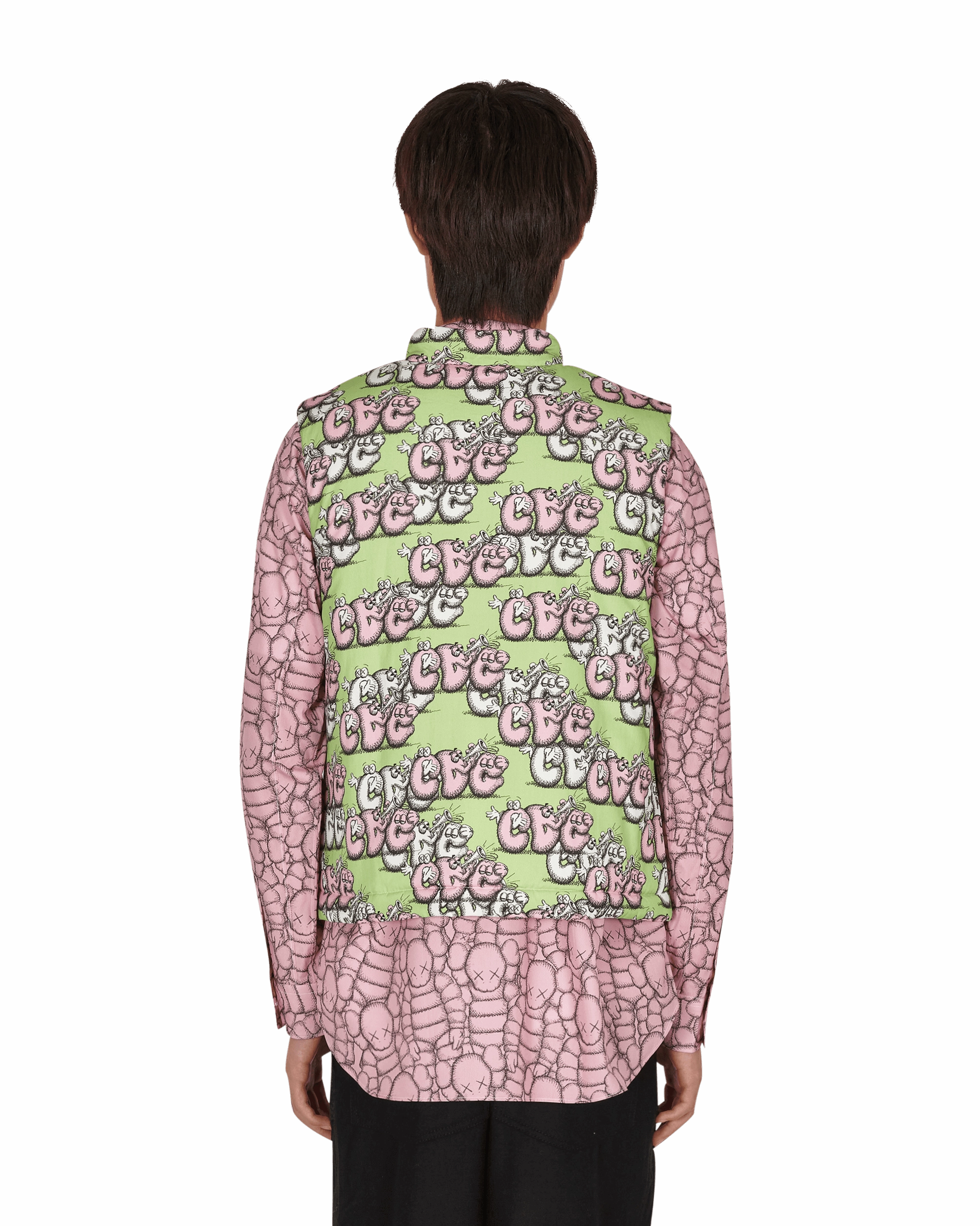 KAWS Padded Vest Multicolor