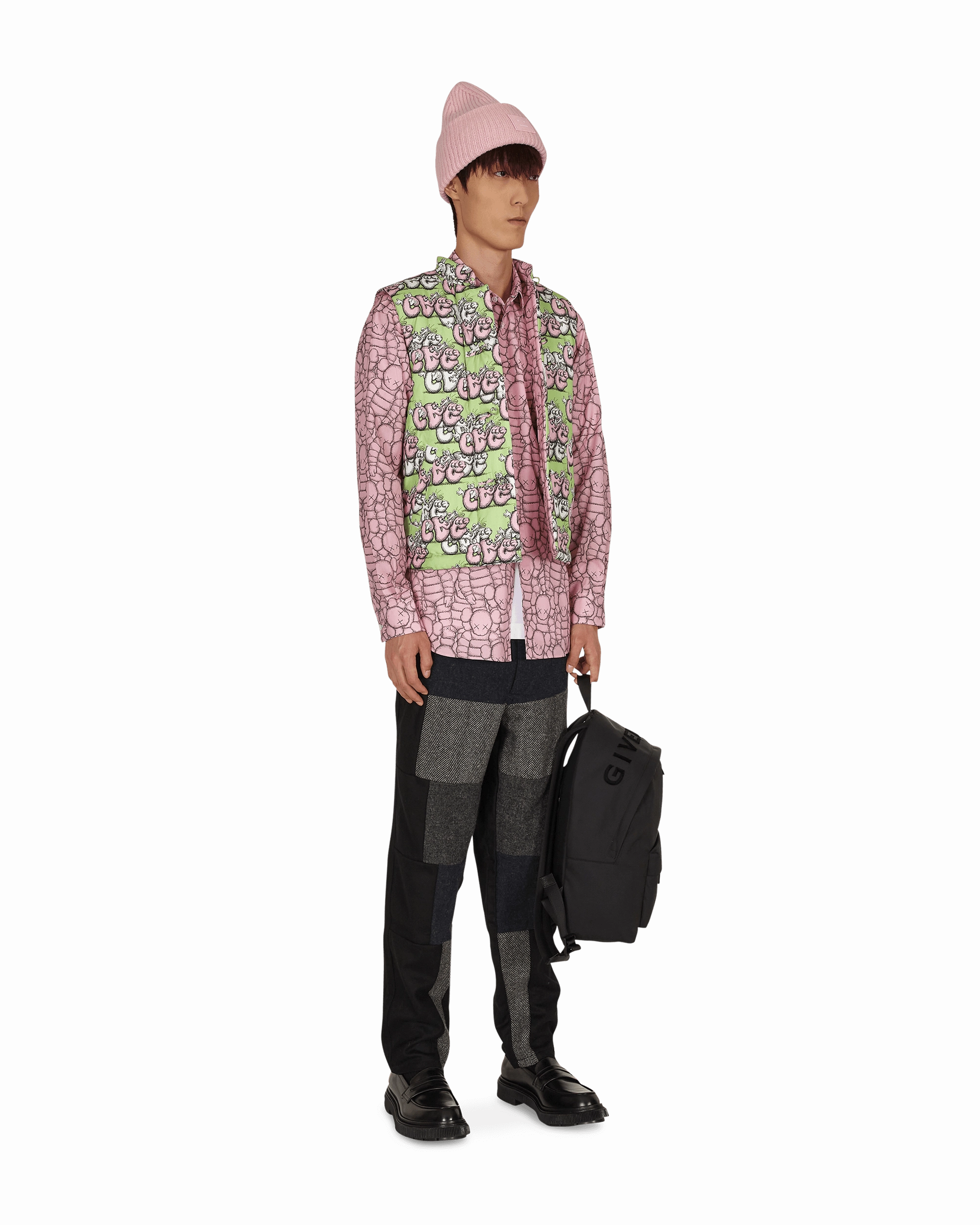 KAWS Padded Vest Multicolor