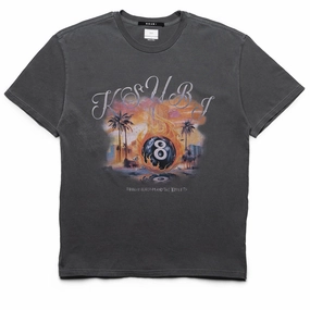 Ksubi World Order Biggie Tee - Charcoal