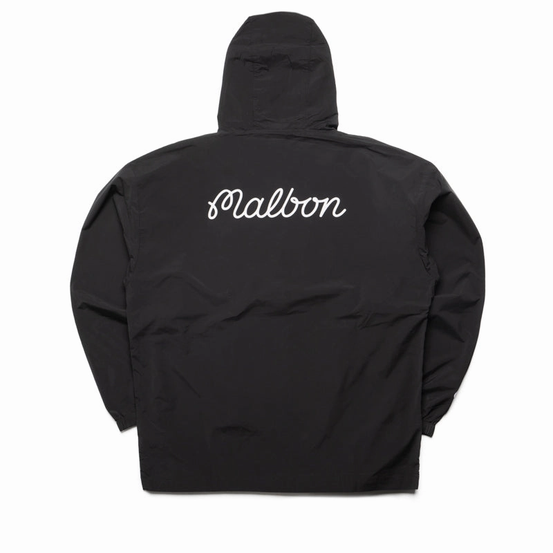 Malbon Golf Evergreen Nylon Anorak - Black