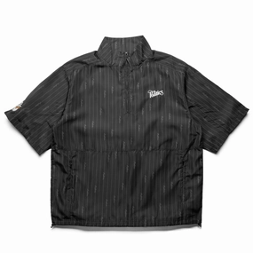 Malbon Golf Nylon Windshirt - Black