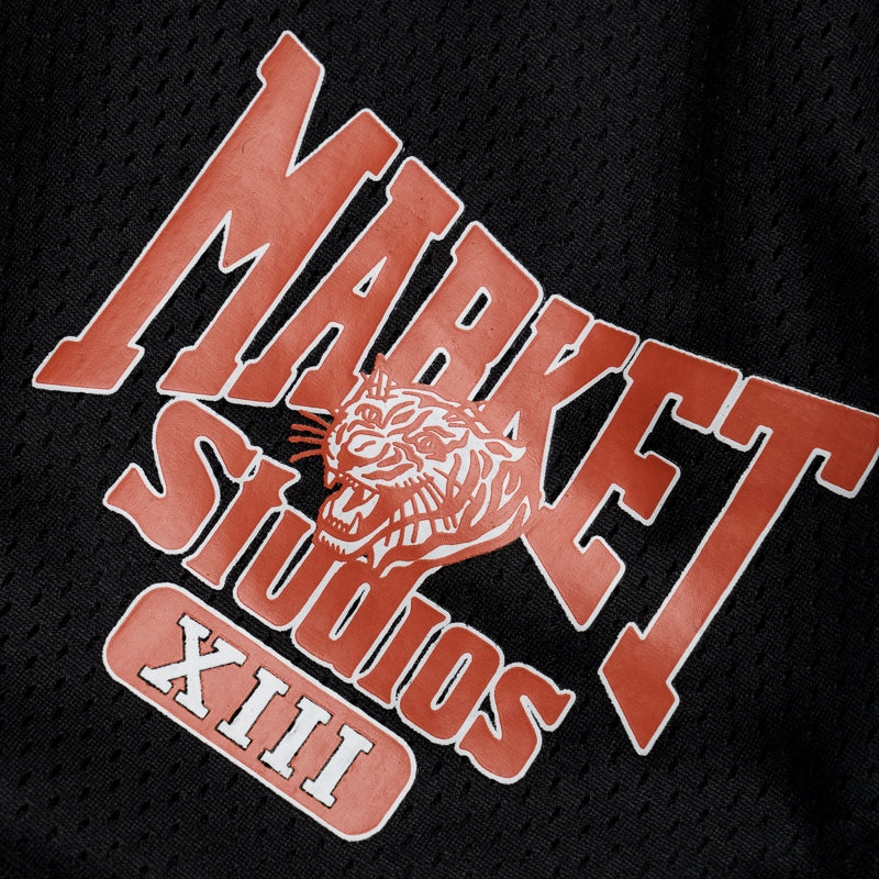 Market Studios Game Shorts - Washed Black