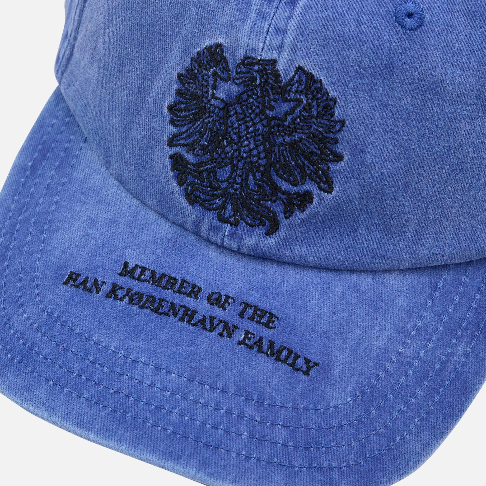 Monogram Baseball Cap Royal Blue
