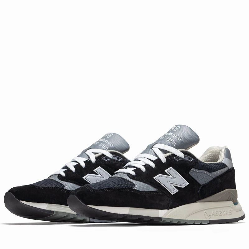 New Balance Made in USA 998 - Black/Silver