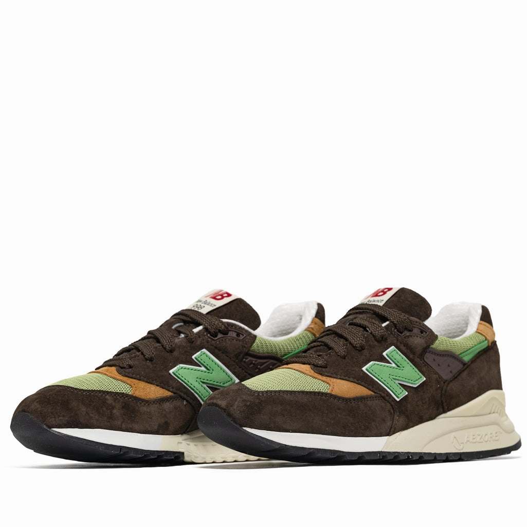 New Balance Made in USA 998 - Rich Earth/Chive