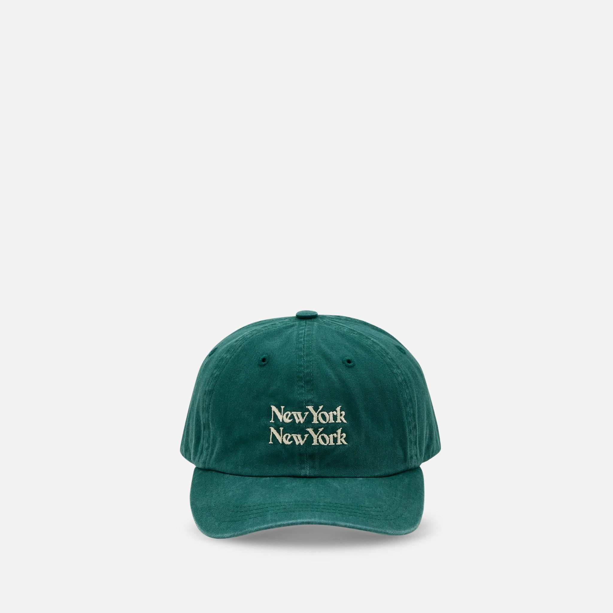 New York New York Cap Washed Green