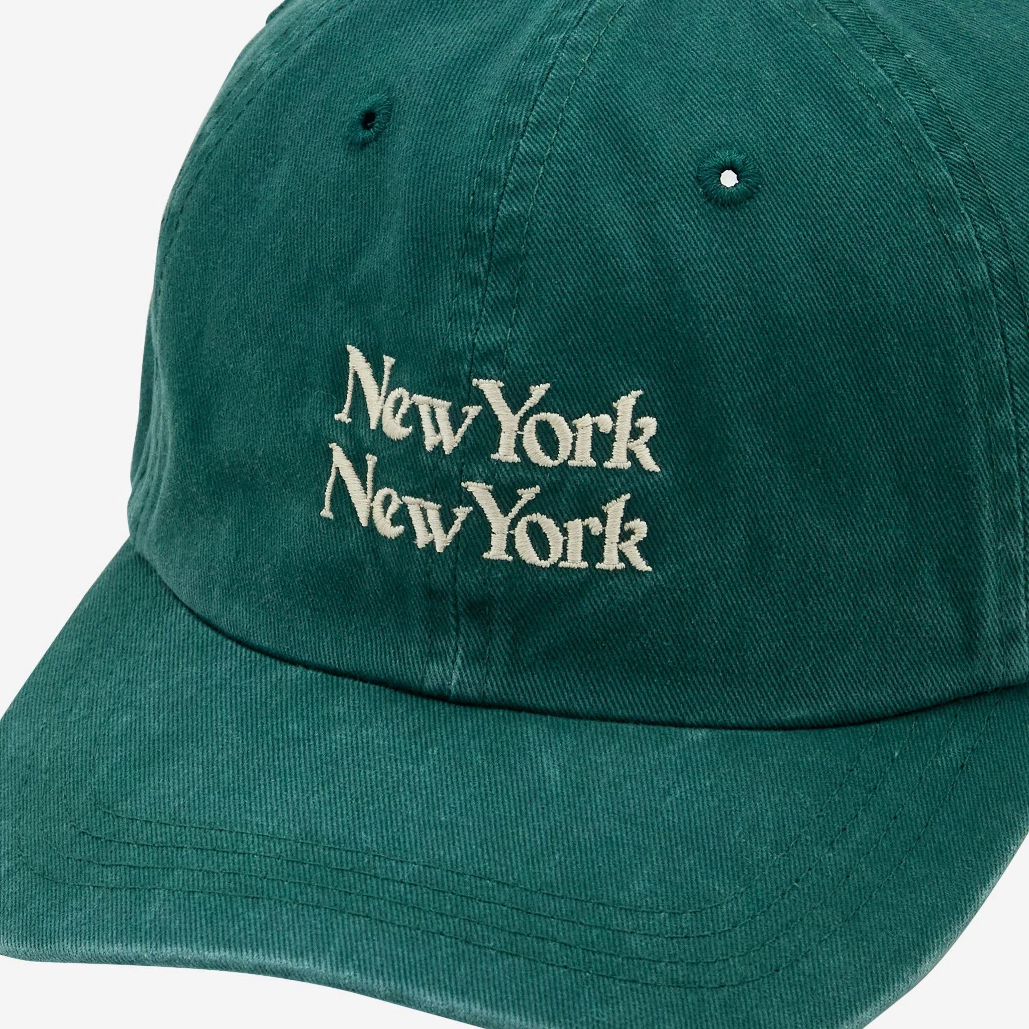 New York New York Cap Washed Green