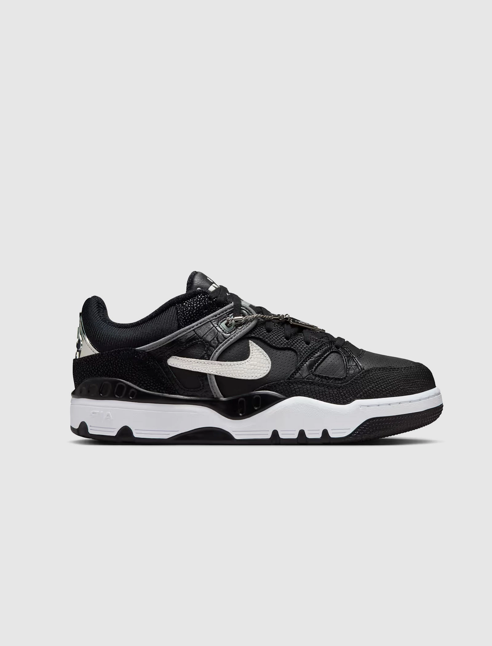 NIGO AIR FORCE 3 LOW BLACK AND WHITE