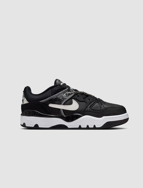 NIGO AIR FORCE 3 LOW BLACK AND WHITE