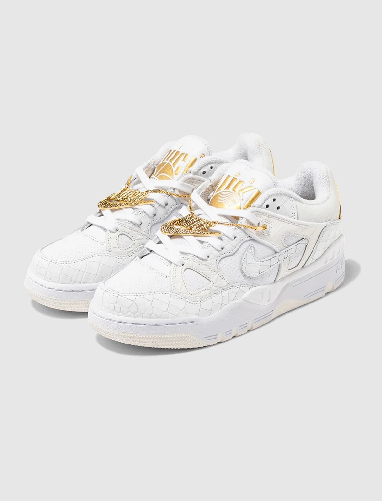 NIGO AIR FORCE 3 LOW WHITE CROC