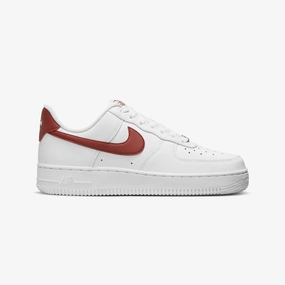 Nike | AIR FORCE 1 07  { WHITE/RUGGED ORANGE