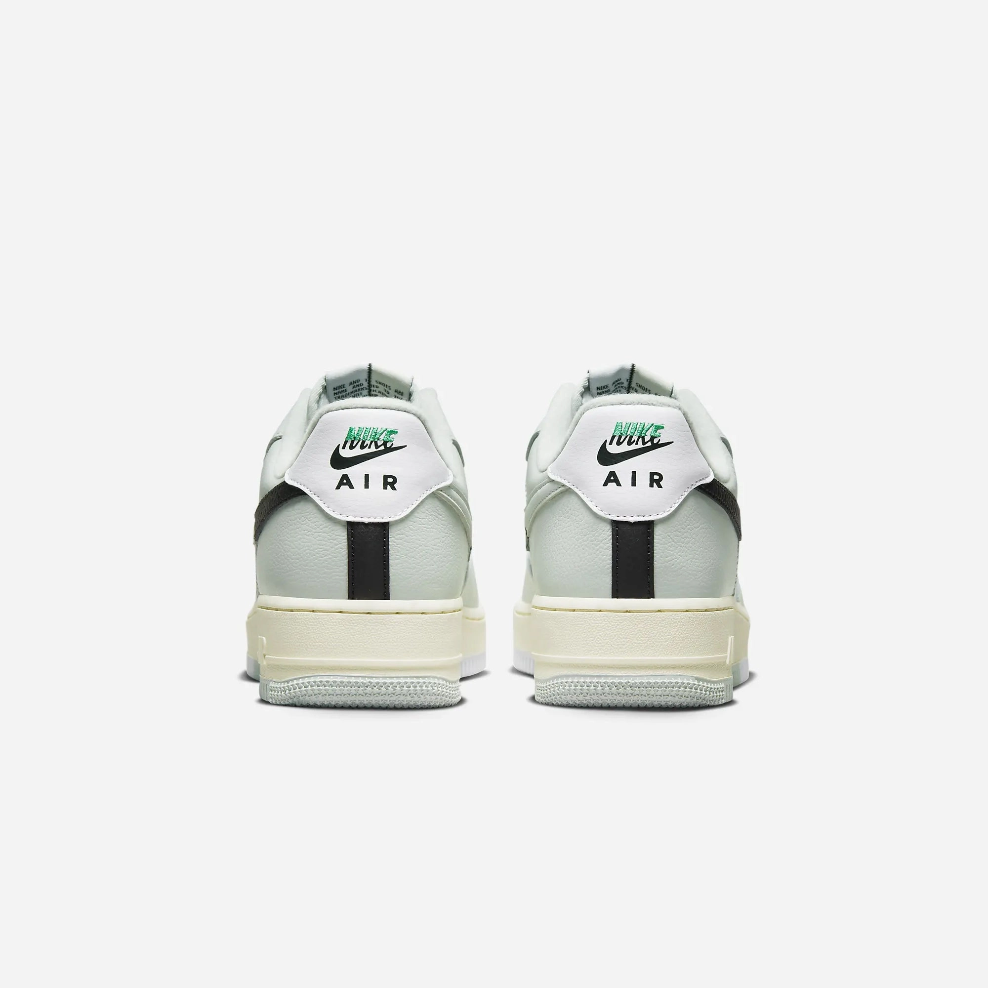 Nike | AIR FORCE 1 '07 LV8 { LIGHT SILVER/BLACK-LIGHT SILVER-WHITE