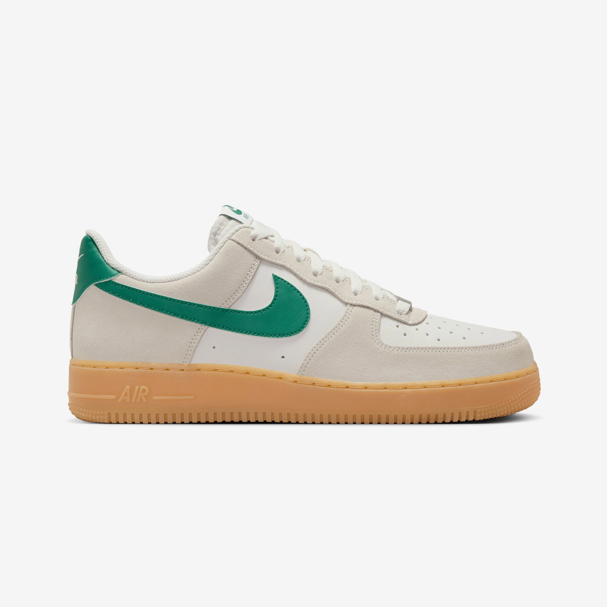 NIKE | AIR FORCE 1 '07 LV8 { PHANTOM/MALACHITE-GUM YELLOW