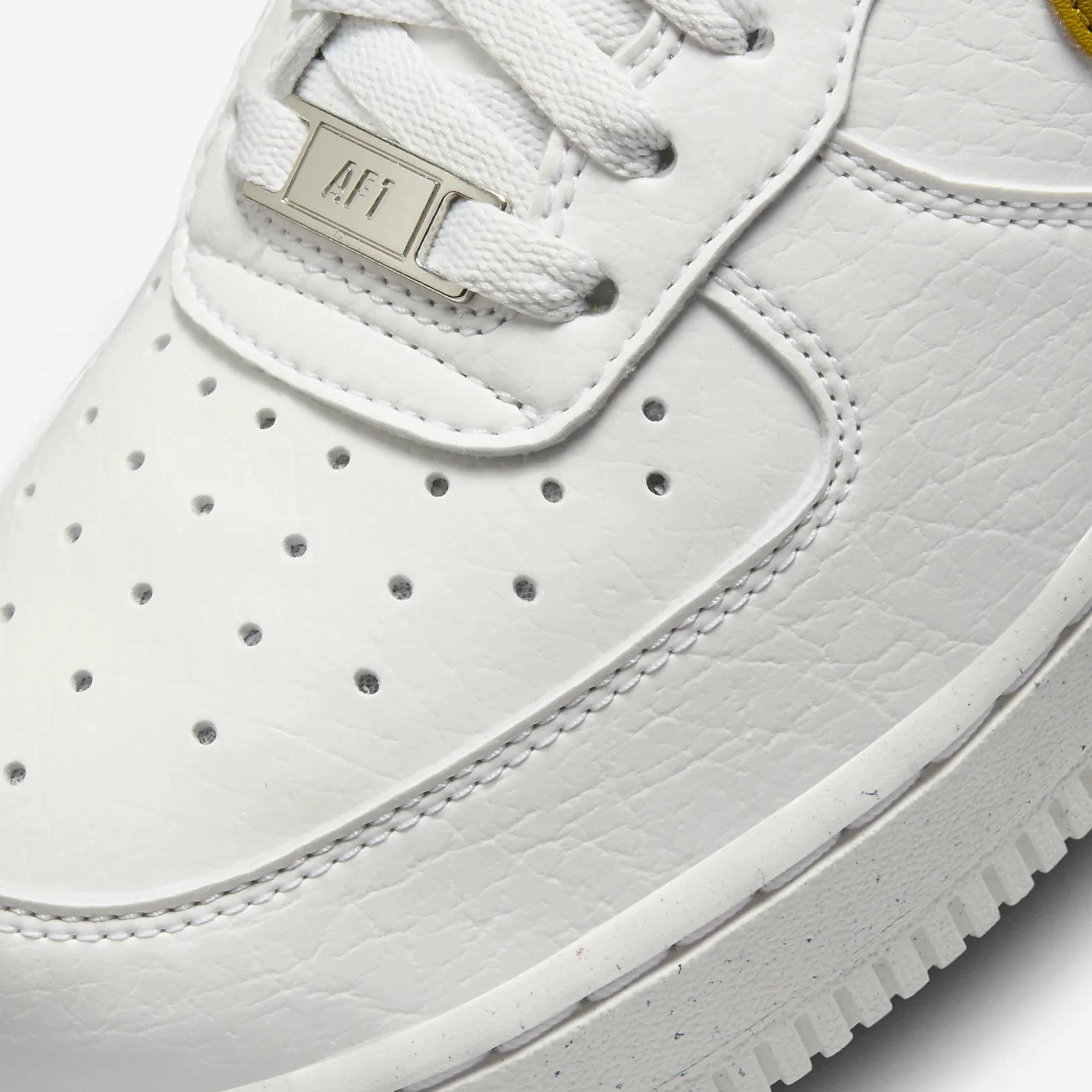 Nike | AIR FORCE 1 '07 NN { SUMMIT WHITE/BRONZINE-METALLIC SILVER