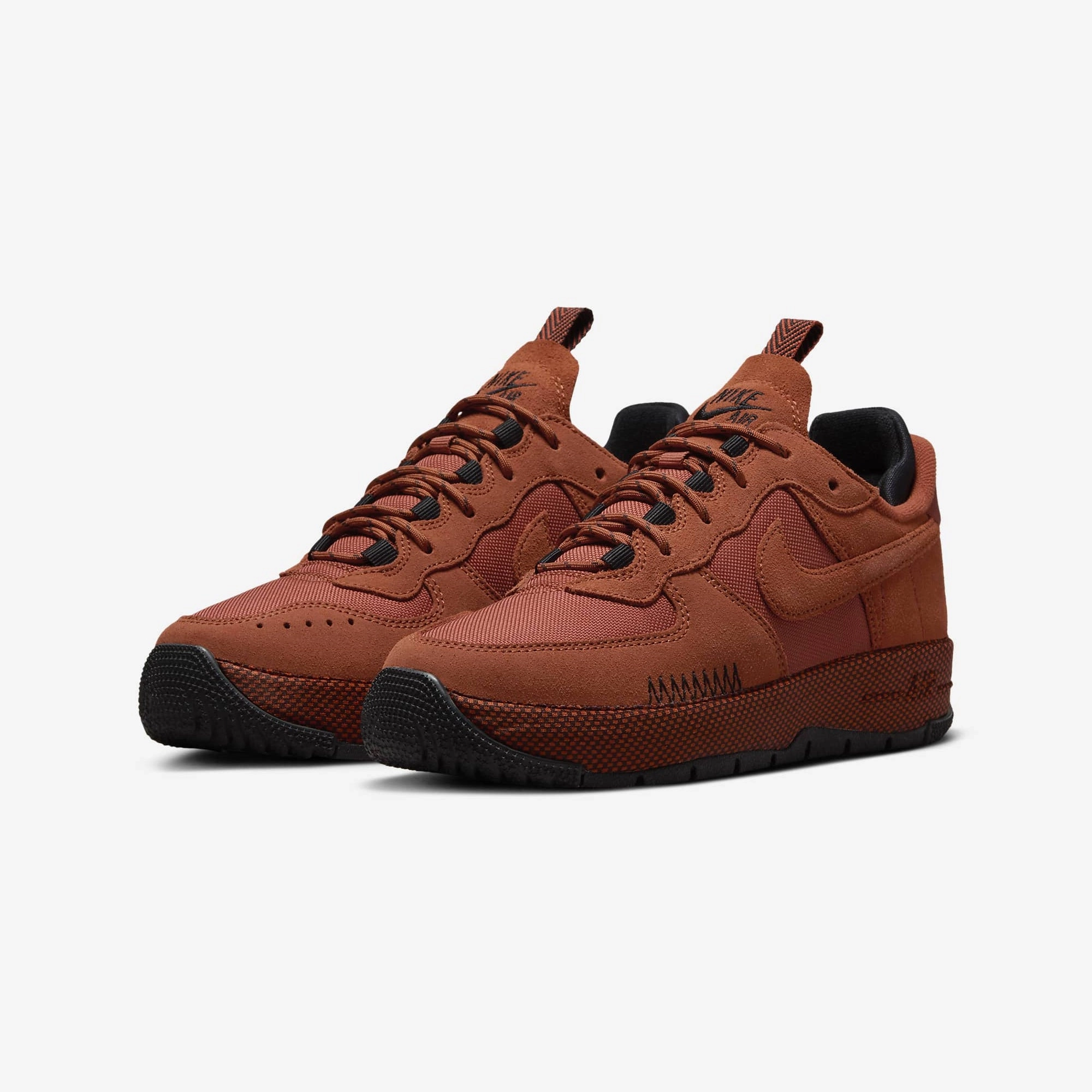 Nike | AIR FORCE 1 WILD  { RUGGED ORANGE/RUGGED ORANGE-BLACK