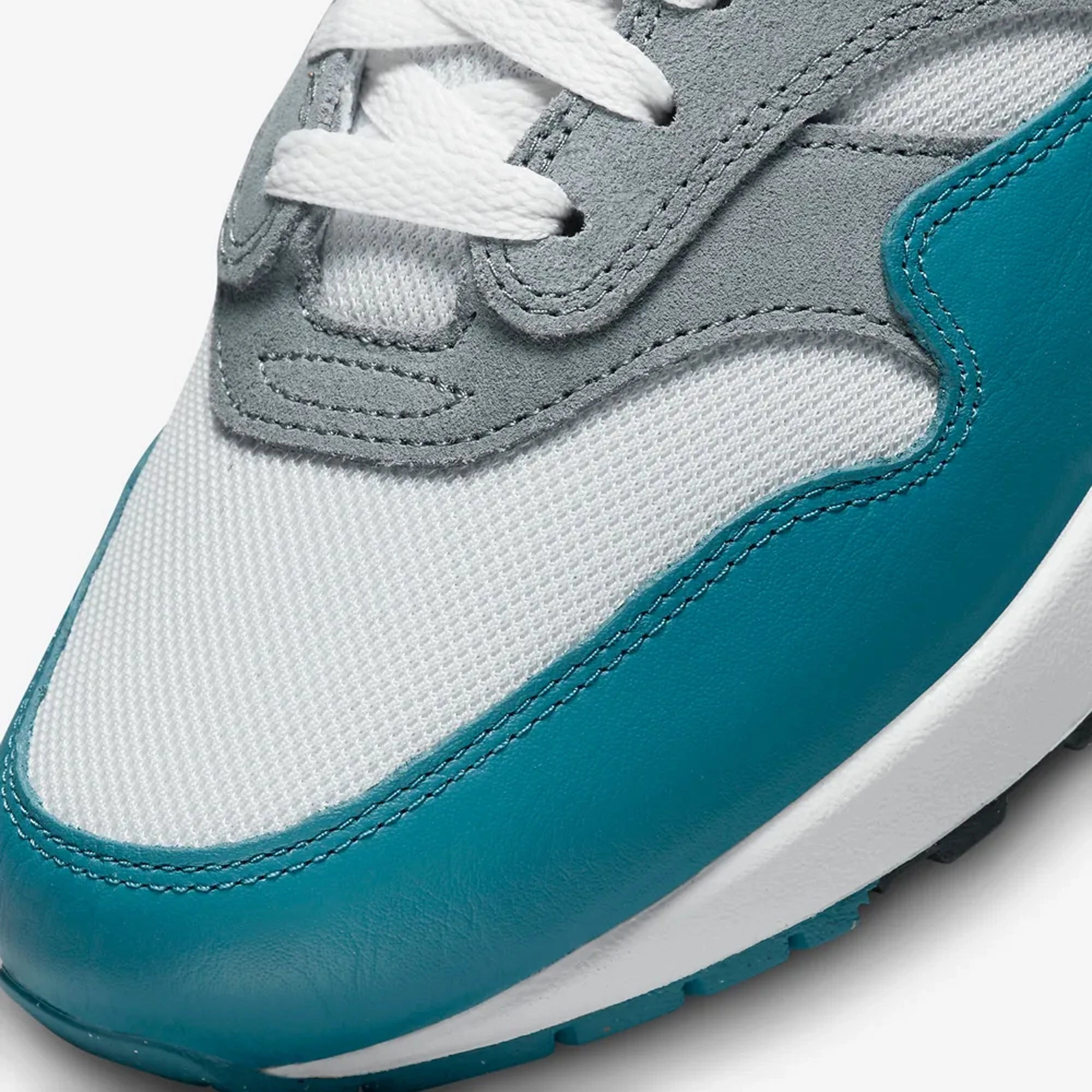 Nike | AIR MAX 1 SC  { PHOTON DUST/WHITE-COOL GREY-NOISE AQUA