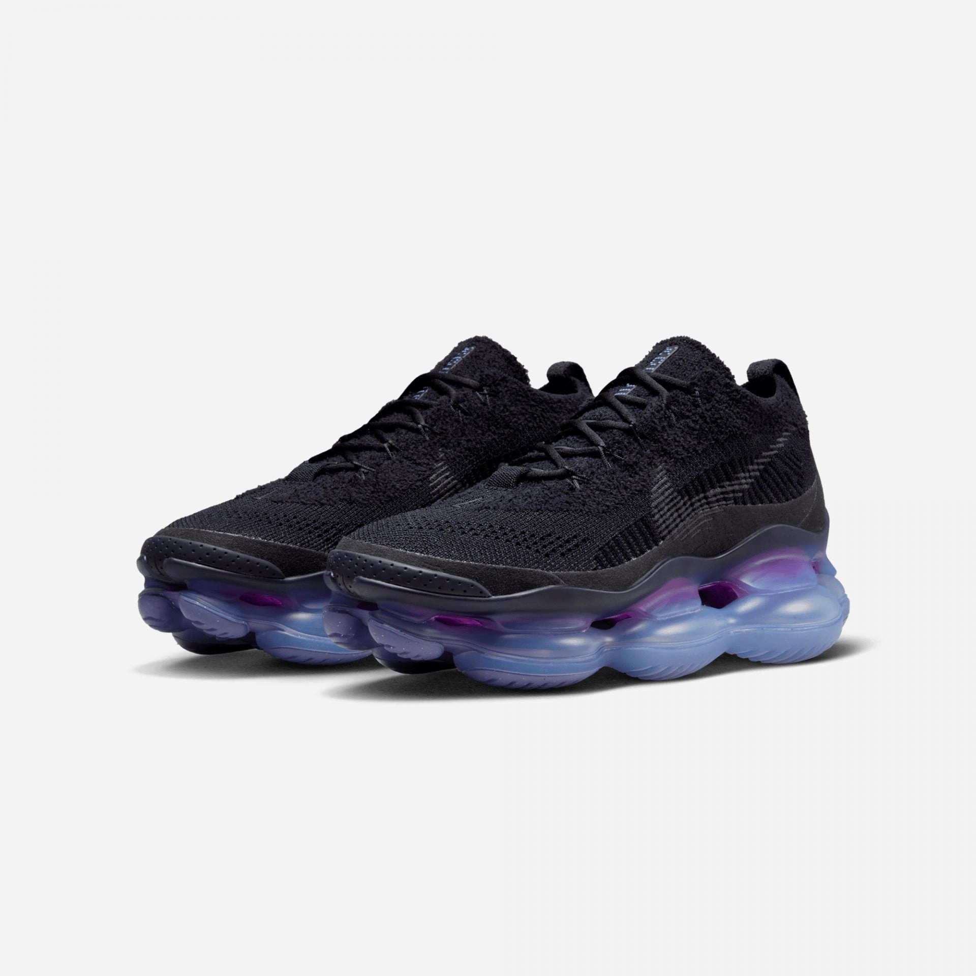 Nike | AIR MAX SCORPION FLYKNIT  { BLACK/ANTHRACITE-PERSIAN VIOLET