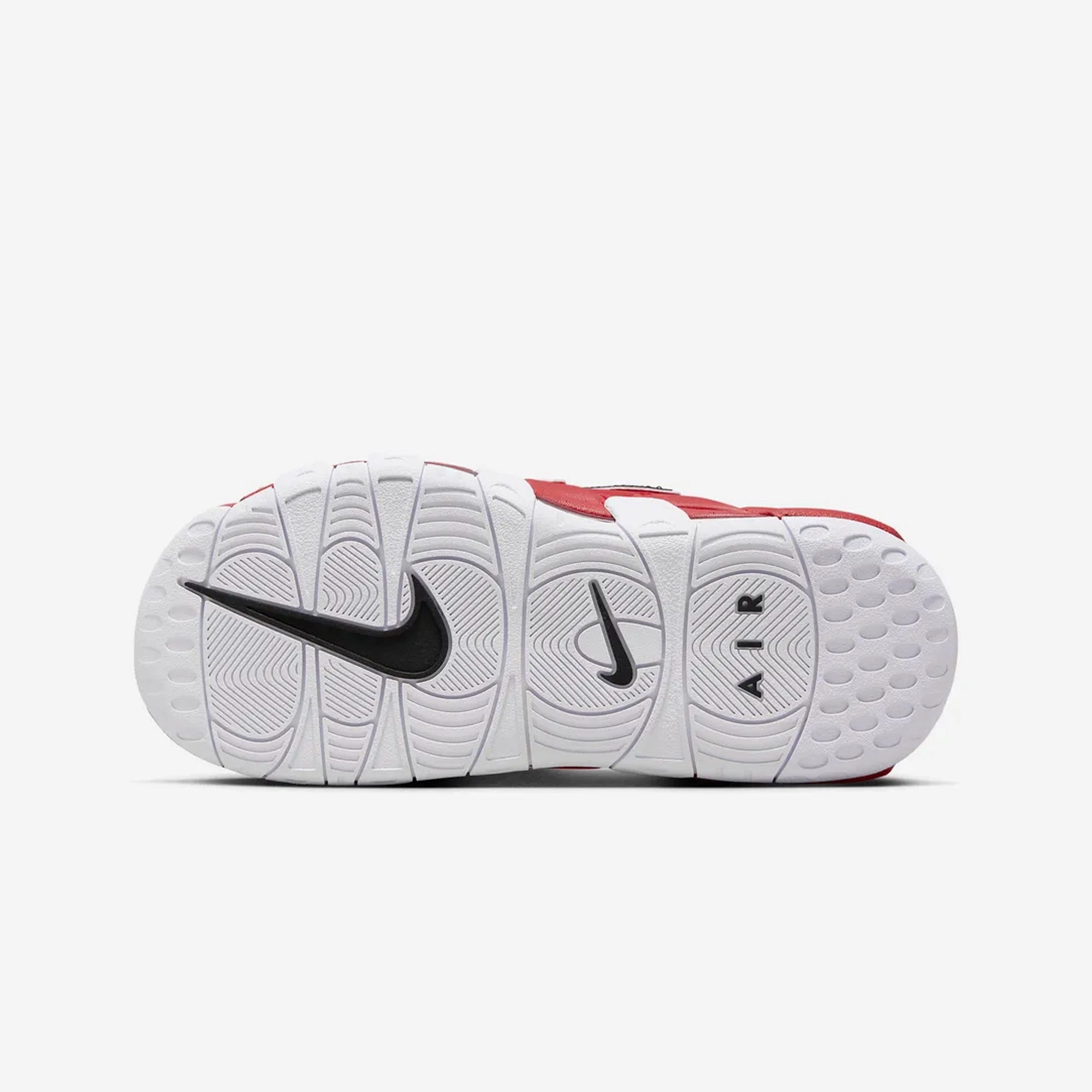 Nike | AIR MORE UPTEMPO  { UNIVERSITY RED/WHITE-BLACK-CLEAR