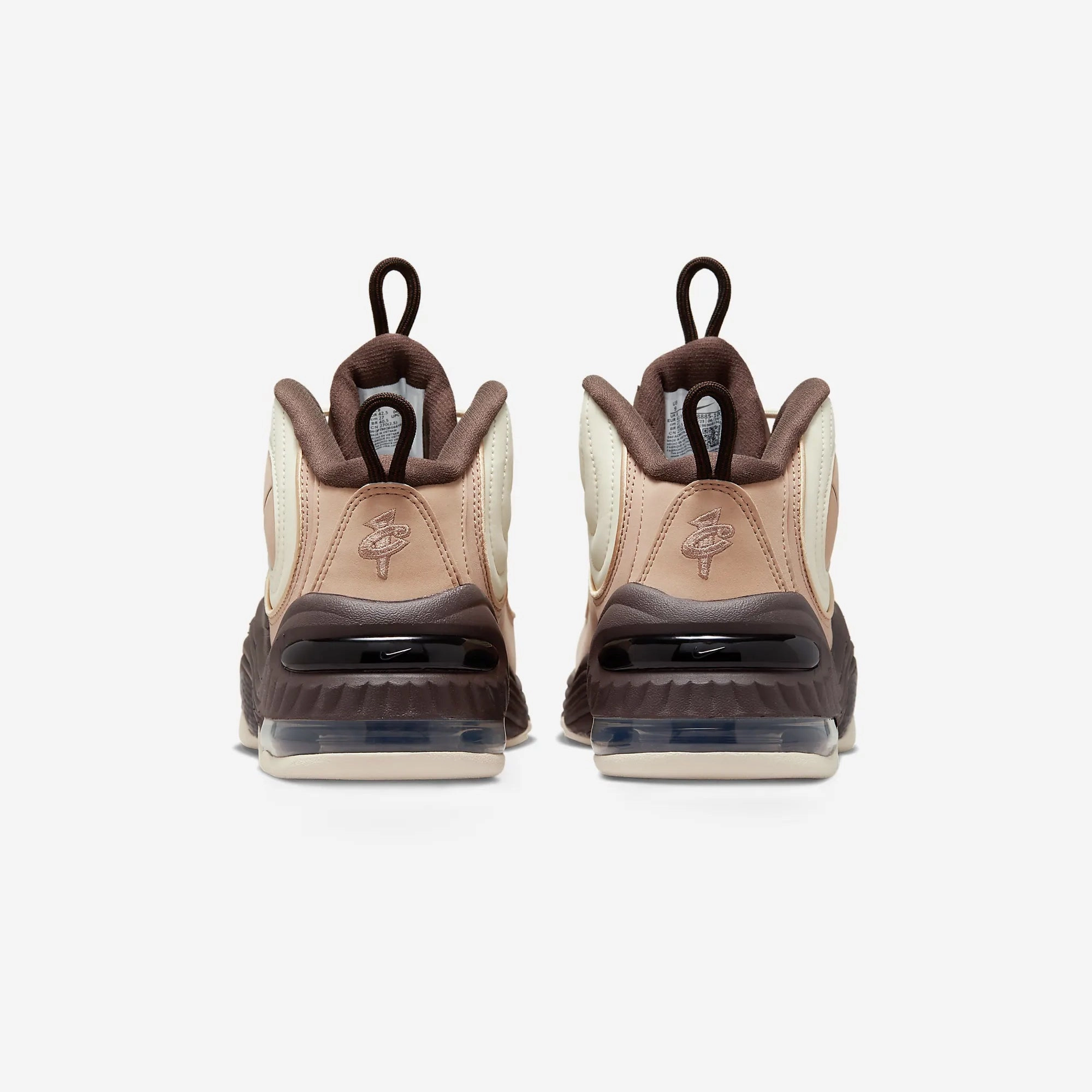 Nike | AIR PENNY 2  { COCONUT MILK/BAROQUE BROWN-HEMP-SESAME