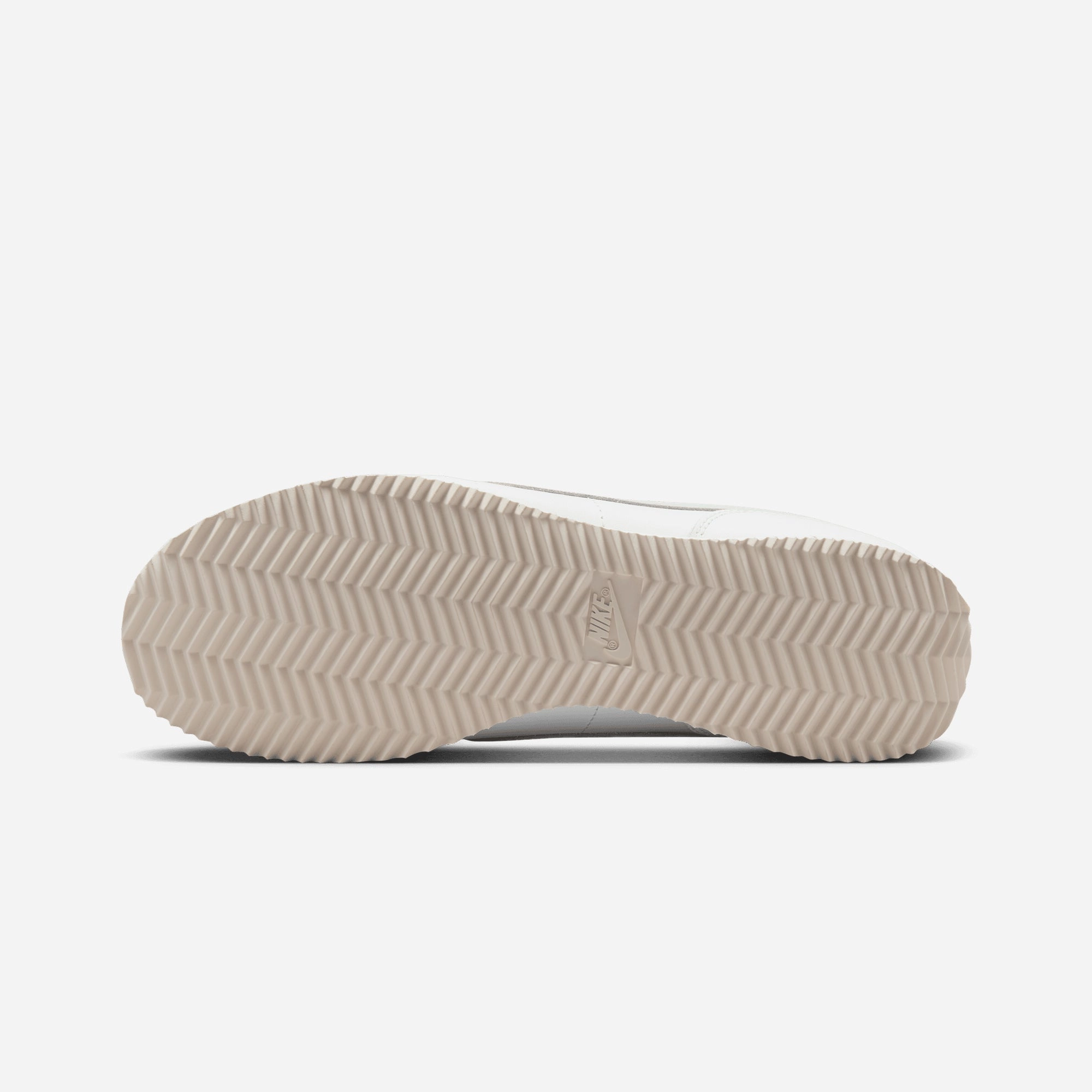 Nike | CORTEZ LEATHER { SUMMIT WHITE/LIGHT SILVER-SAIL