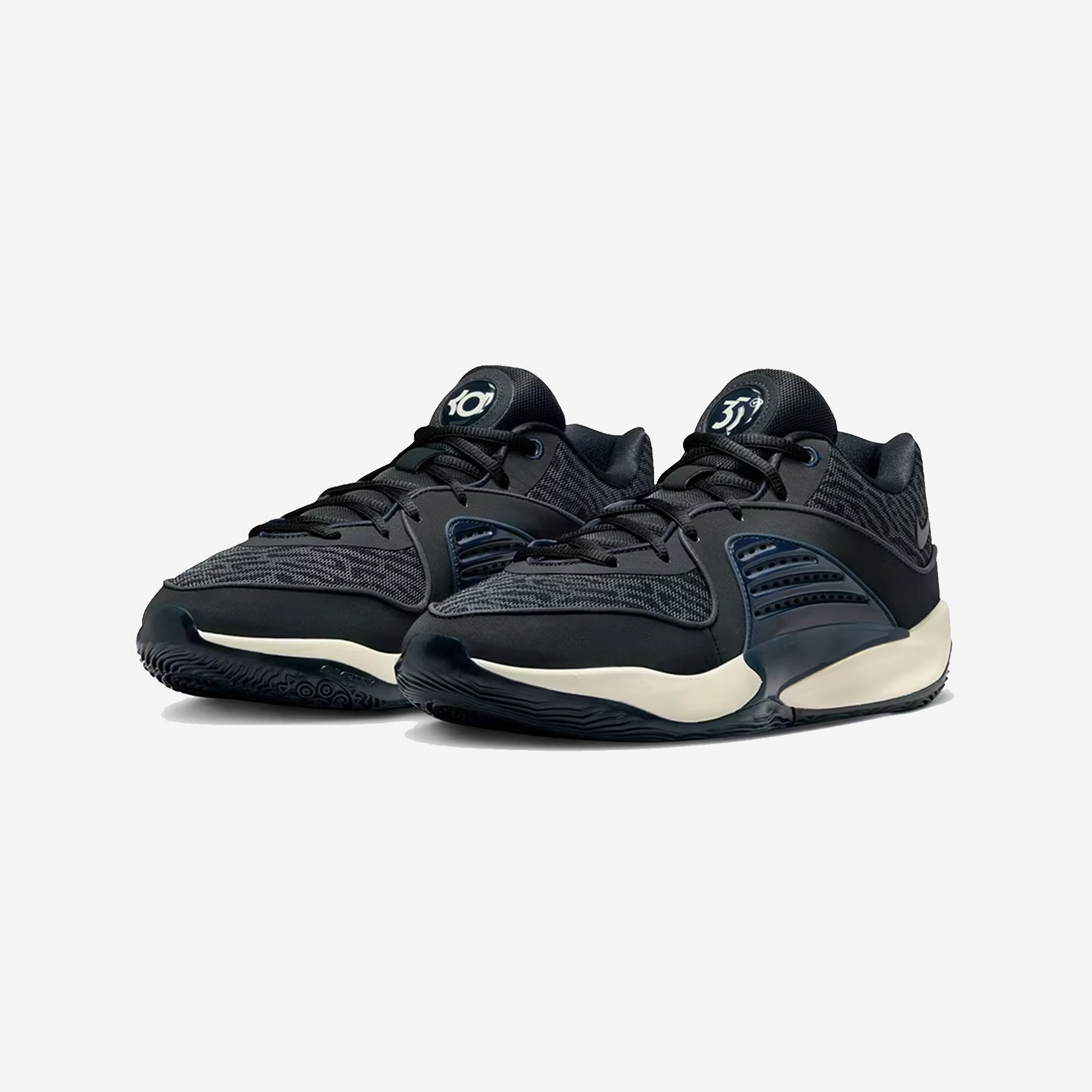 Nike | KEVIN DURANT KD16 EP  { BLACK/BLACK-DK SMOKE GREY-COCONUT MILK