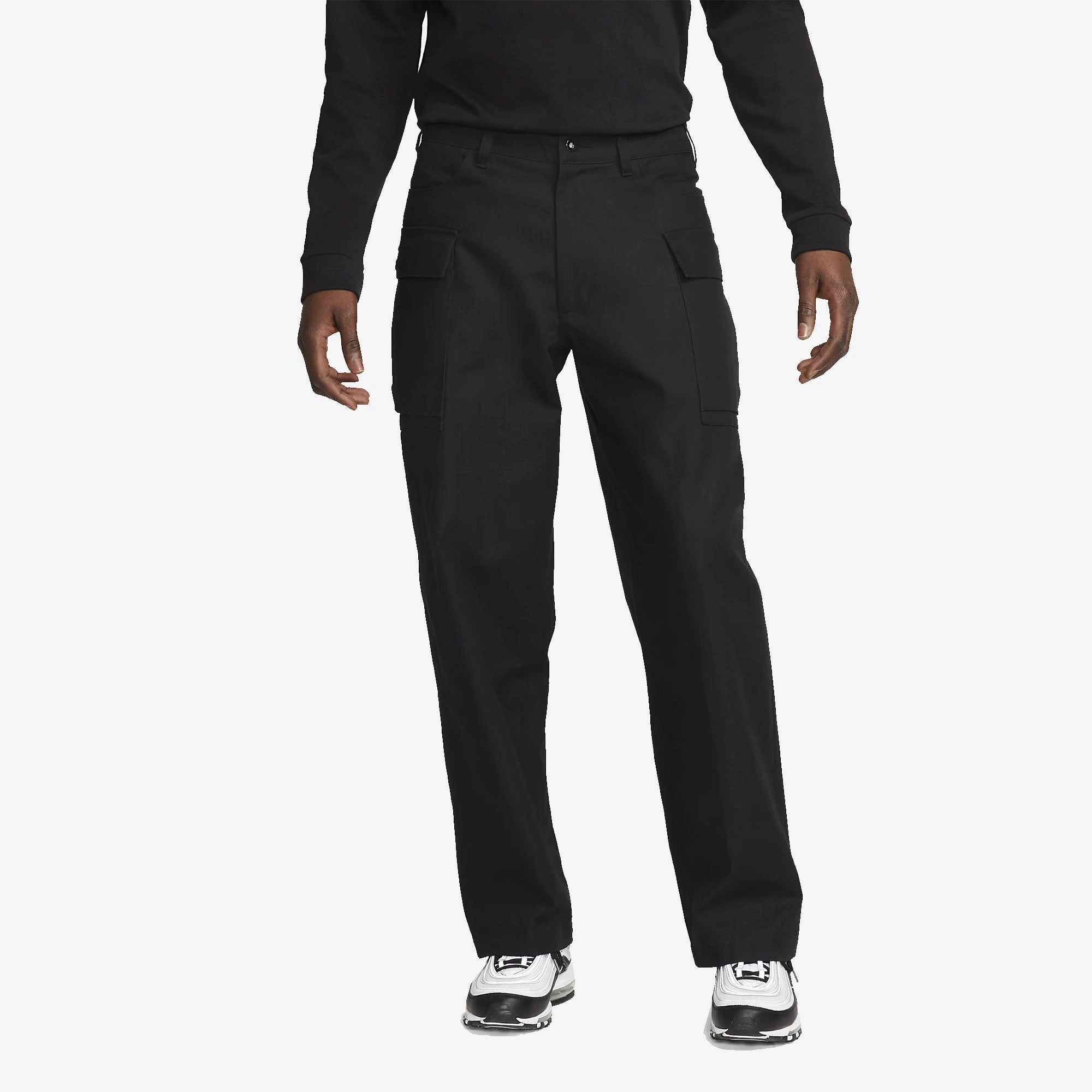 Nike | LIFE CARGO PANTS  { BLACK/BLACK