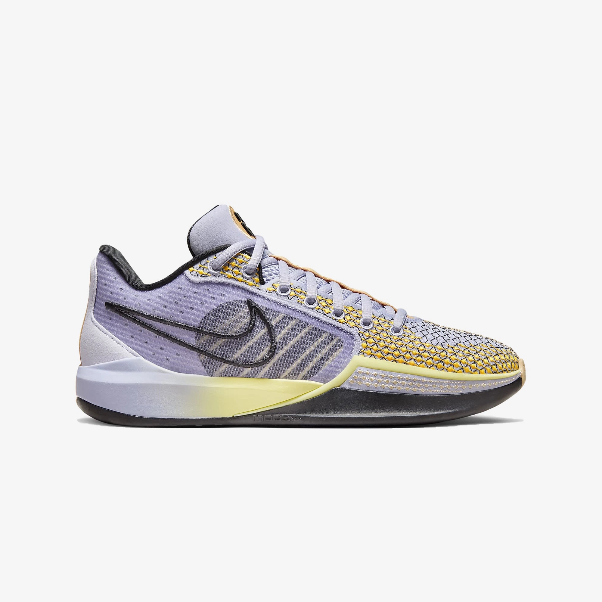 Nike | SABRINA 1 SPARK EP  { OXYGEN PURPLE/BLACK-LEMON CHIFFON