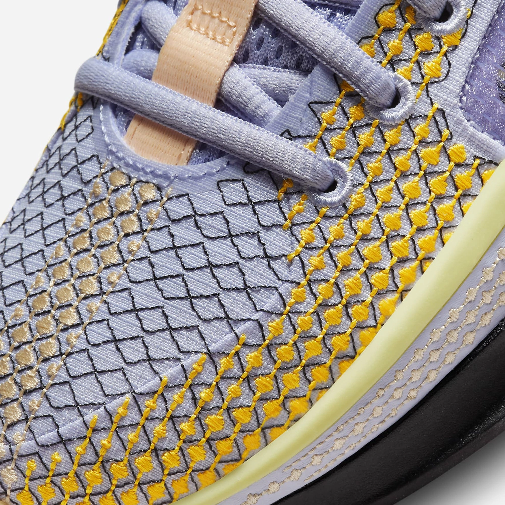 Nike | SABRINA 1 SPARK EP  { OXYGEN PURPLE/BLACK-LEMON CHIFFON