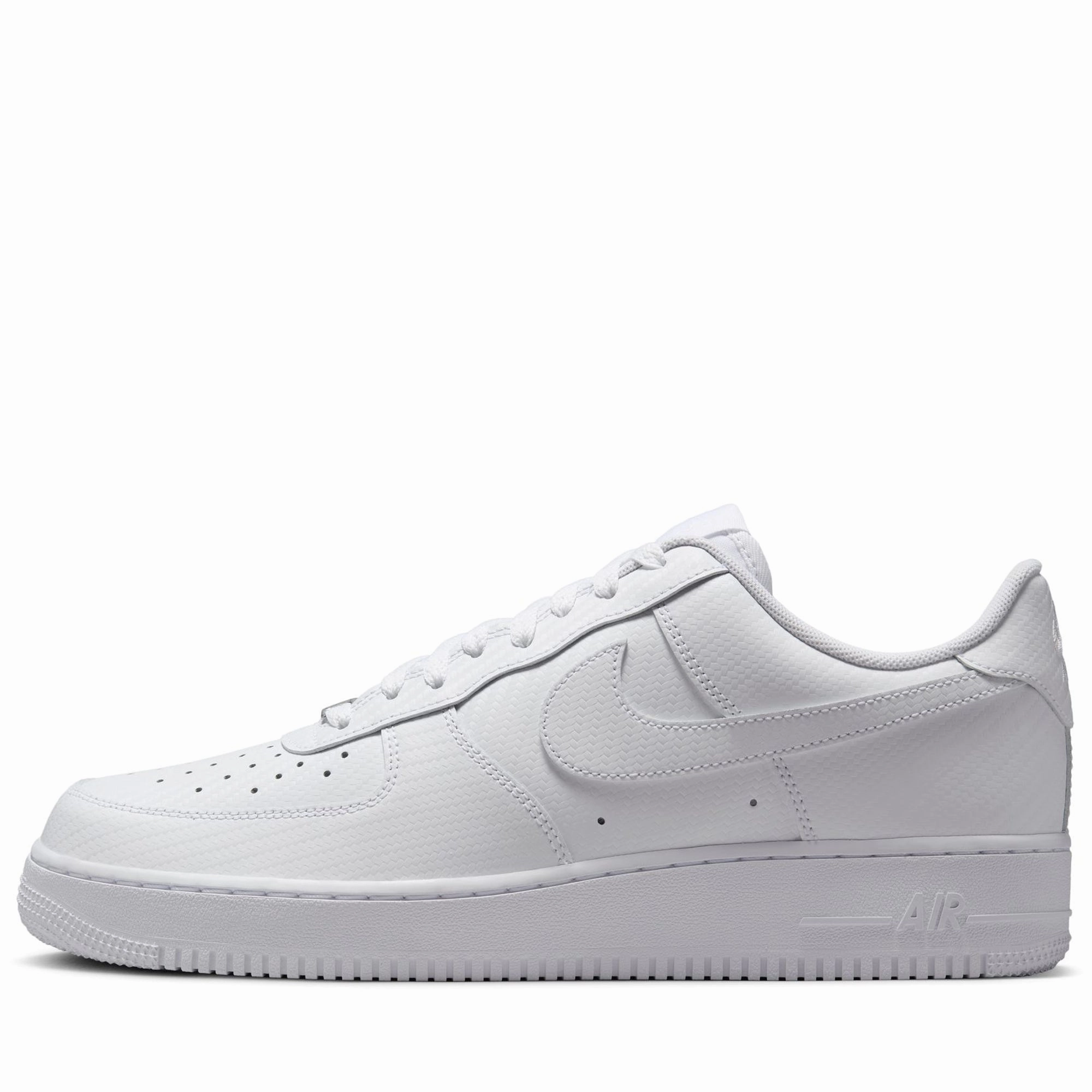 Nike Air Force 1 '07 'Carbon Fiber' - White/White