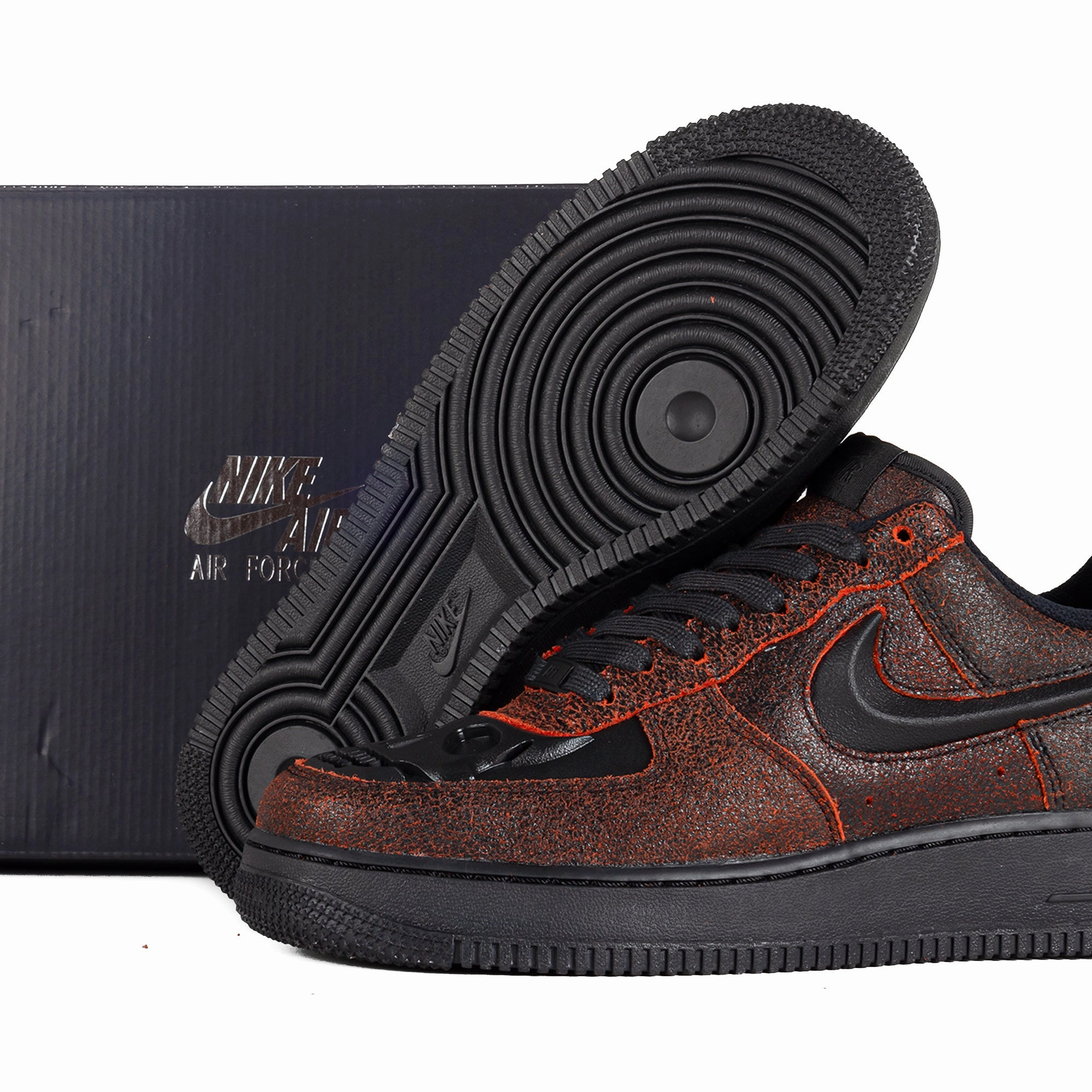 Nike Air Force 1 Retro Black/Black/Crimson HV2016-001