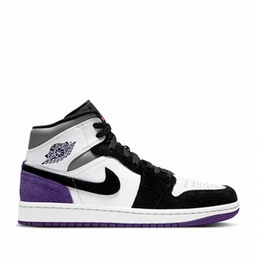 NIKE AIR JORDAN1 MID SE VARSITY PURPLE UNION US8.5M / US10W / EU42