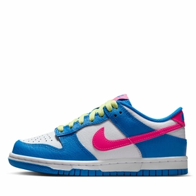 Nike Dunk Low (GS) - Photo Blue/Hyper Pink