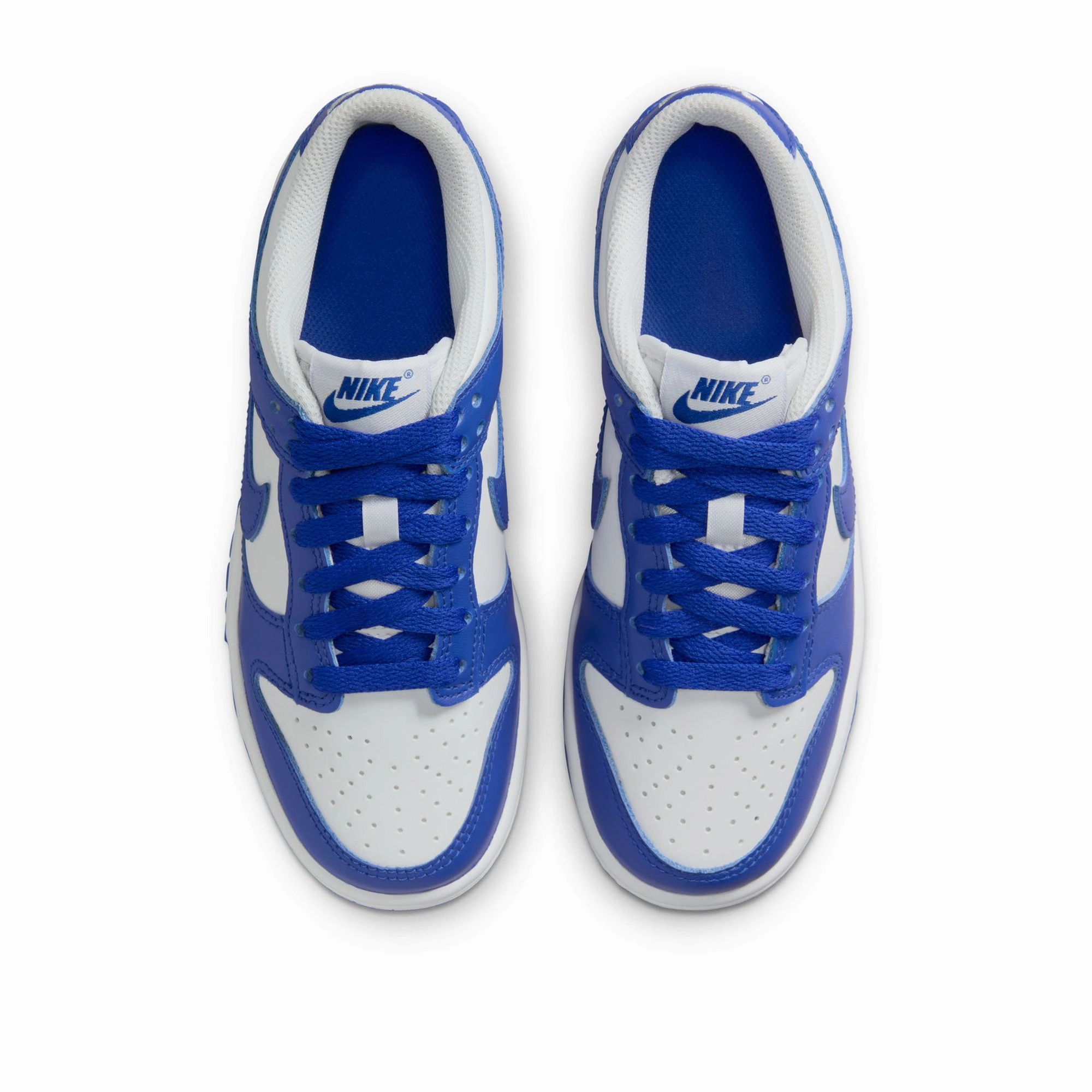 Nike Dunk Low (GS) - White/Hyper Royal