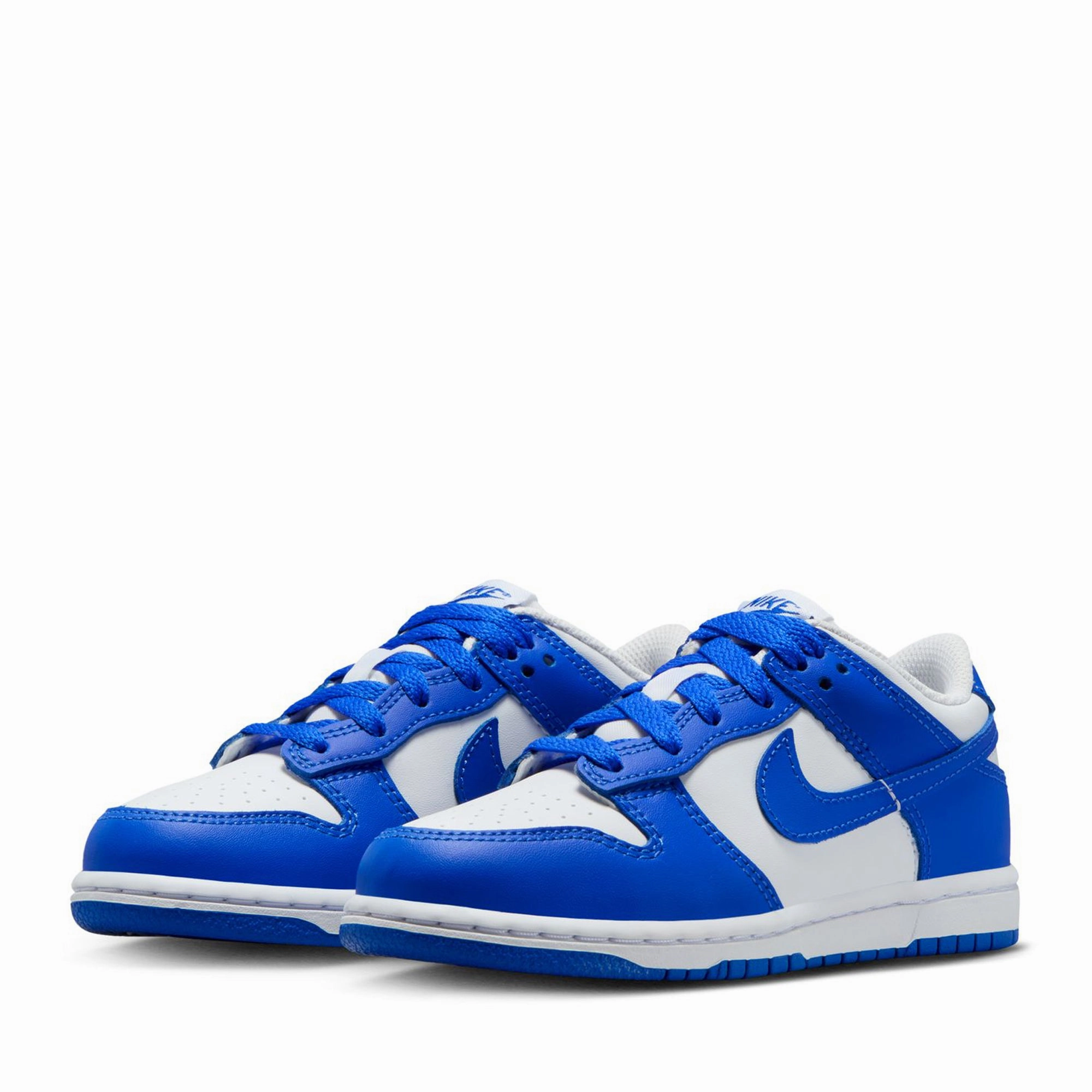 Nike Dunk Low (PS) - White/Hyper Royal