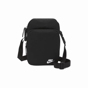 Nike Heritage Crossbody Bag (4L) Black/Black/White DB0456-010
