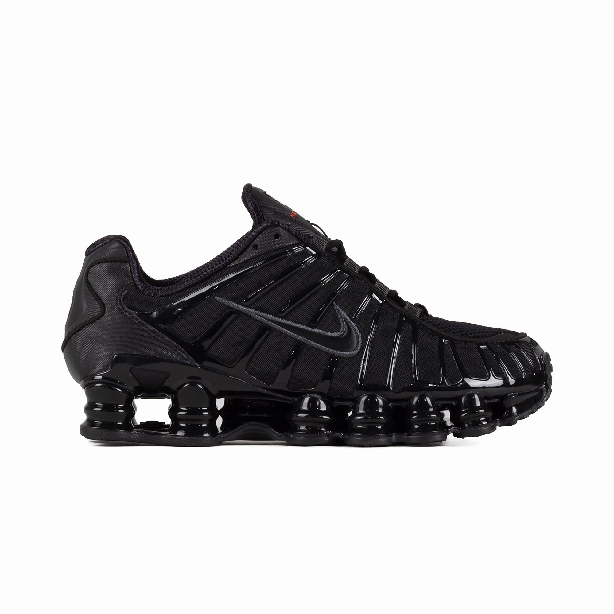 Nike Shox TL Black/Black/Metallic Hematite/Max Orange AV3595-002