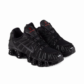 Nike Shox TL Black/Black/Metallic Hematite/Max Orange AV3595-002