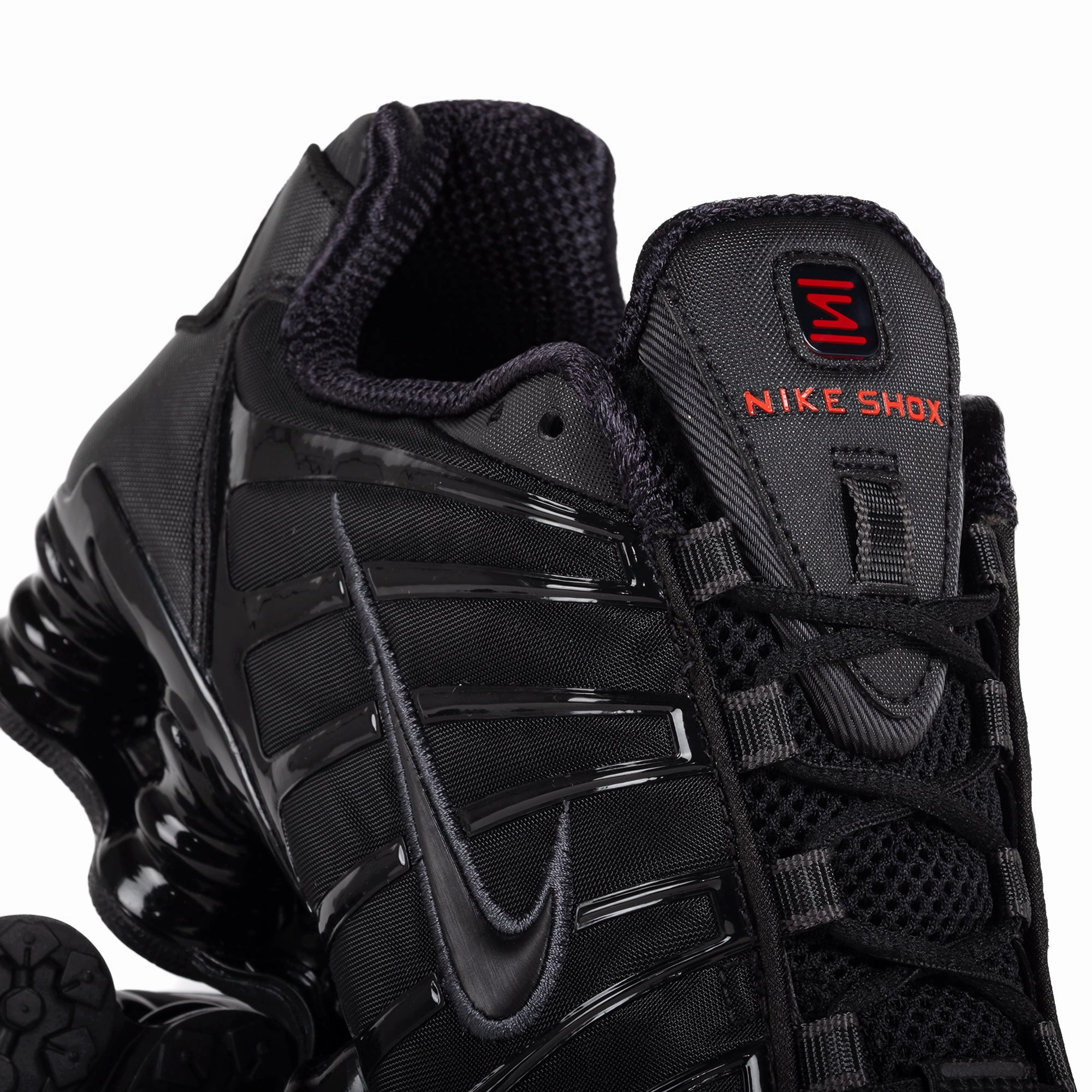 Nike Shox TL Black/Black/Metallic Hematite/Max Orange AV3595-002