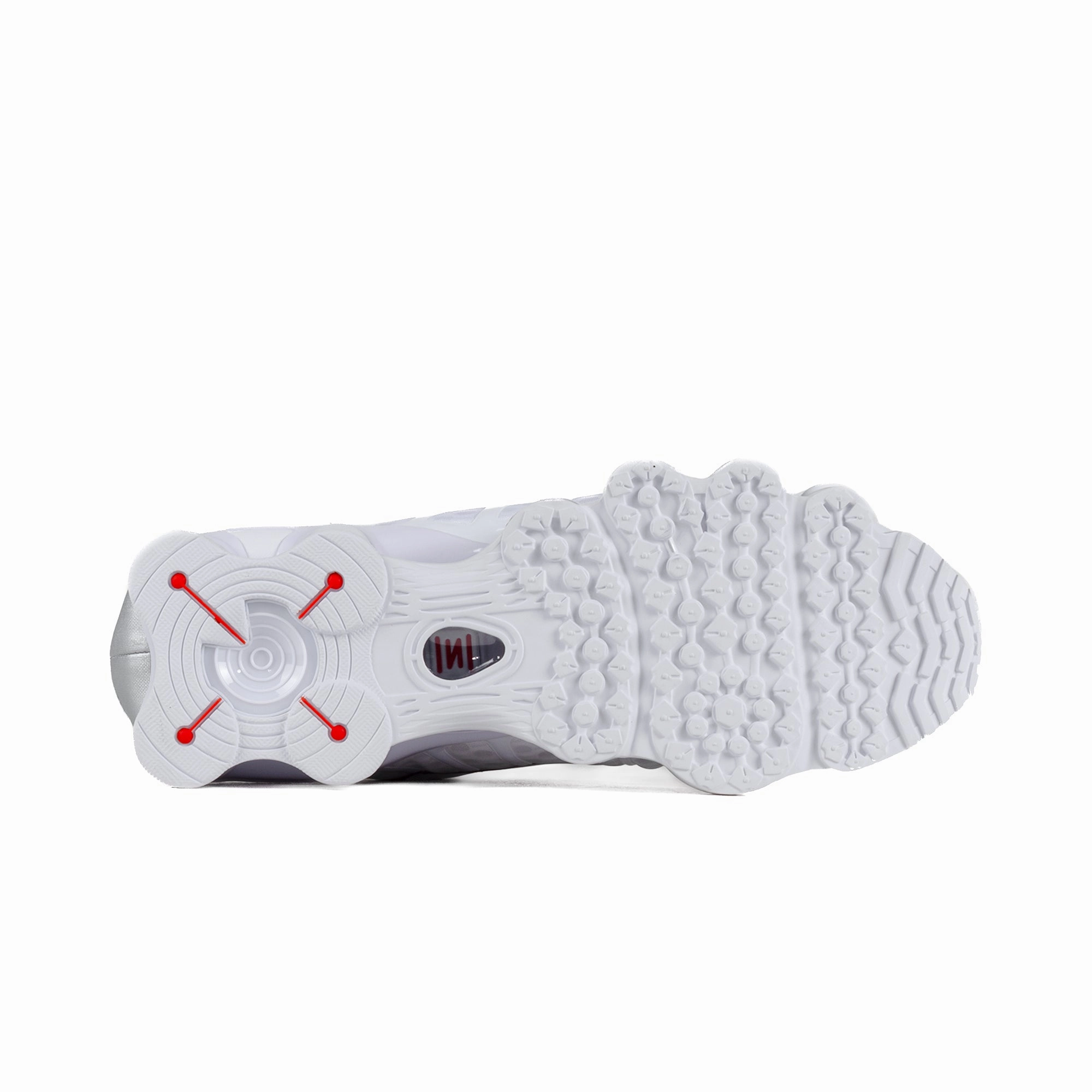 Nike Shox TL White/White/Metallic Silver/Max Orange AV3595-100