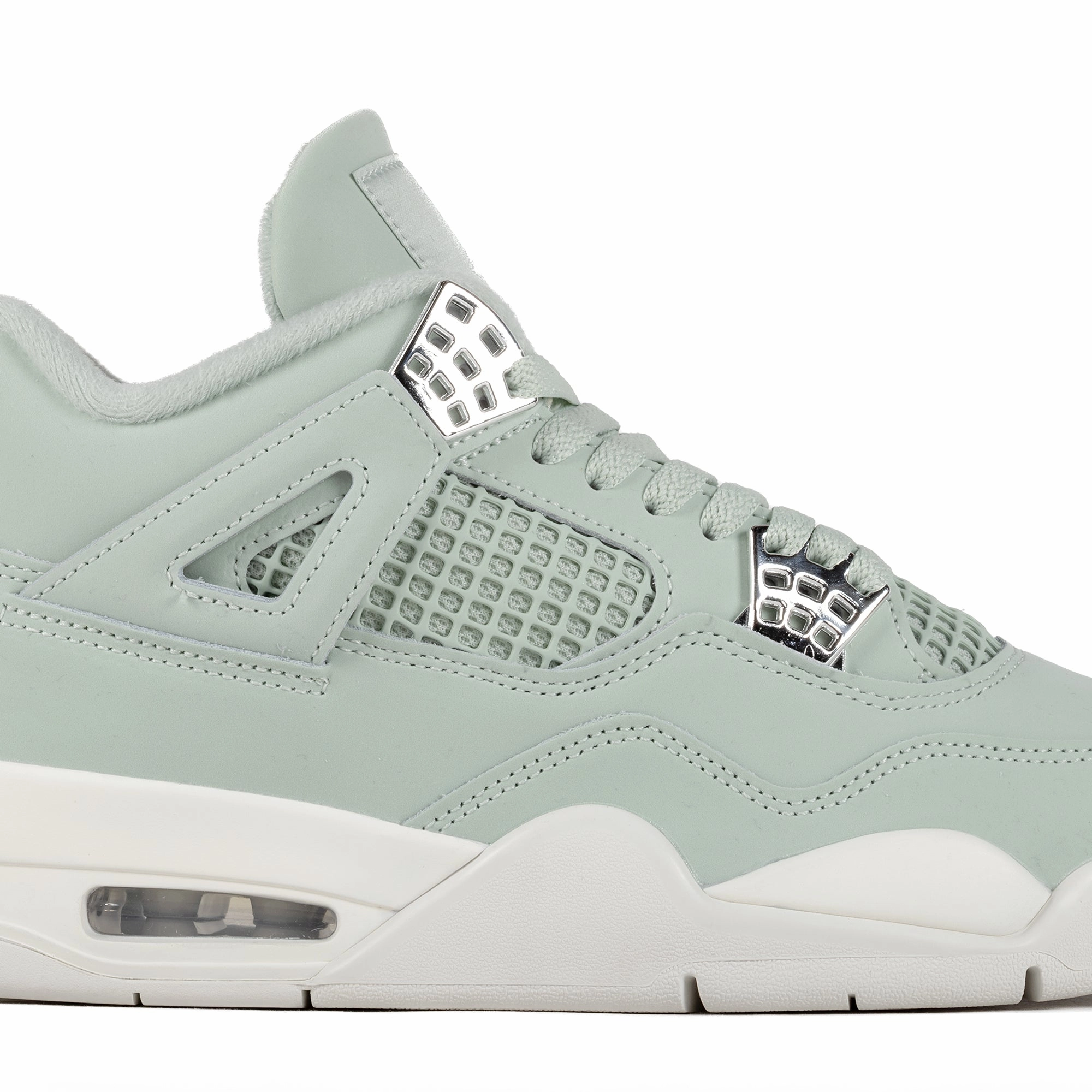Nike Women's Air Jordan 4 Retro Seafoam/Sail/Metallic Silver HV0823-003