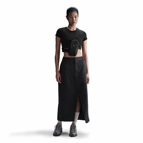 Nike Women's Collection Twill Skirt Black/Black HQ8022-010