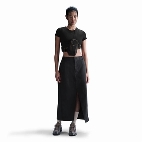 Nike Women's Collection Twill Skirt Black/Black HQ8022-010