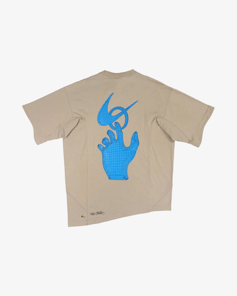 NIKE X OFF WHITE 005 BEIGE TEE