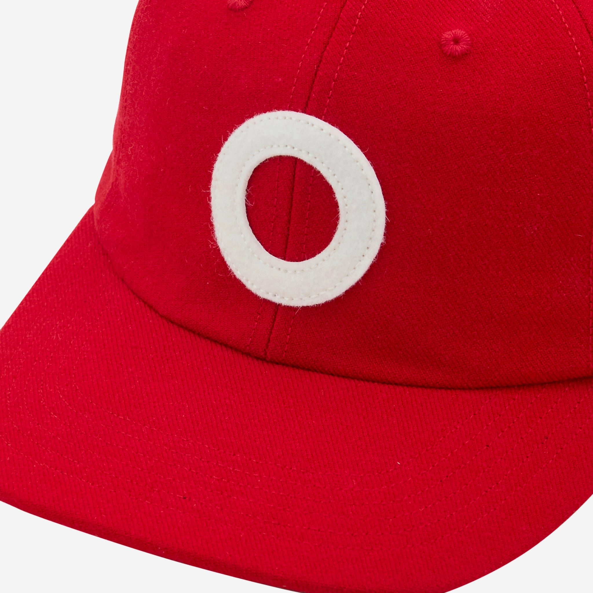 O Sixpanel Hat Haute Red | White