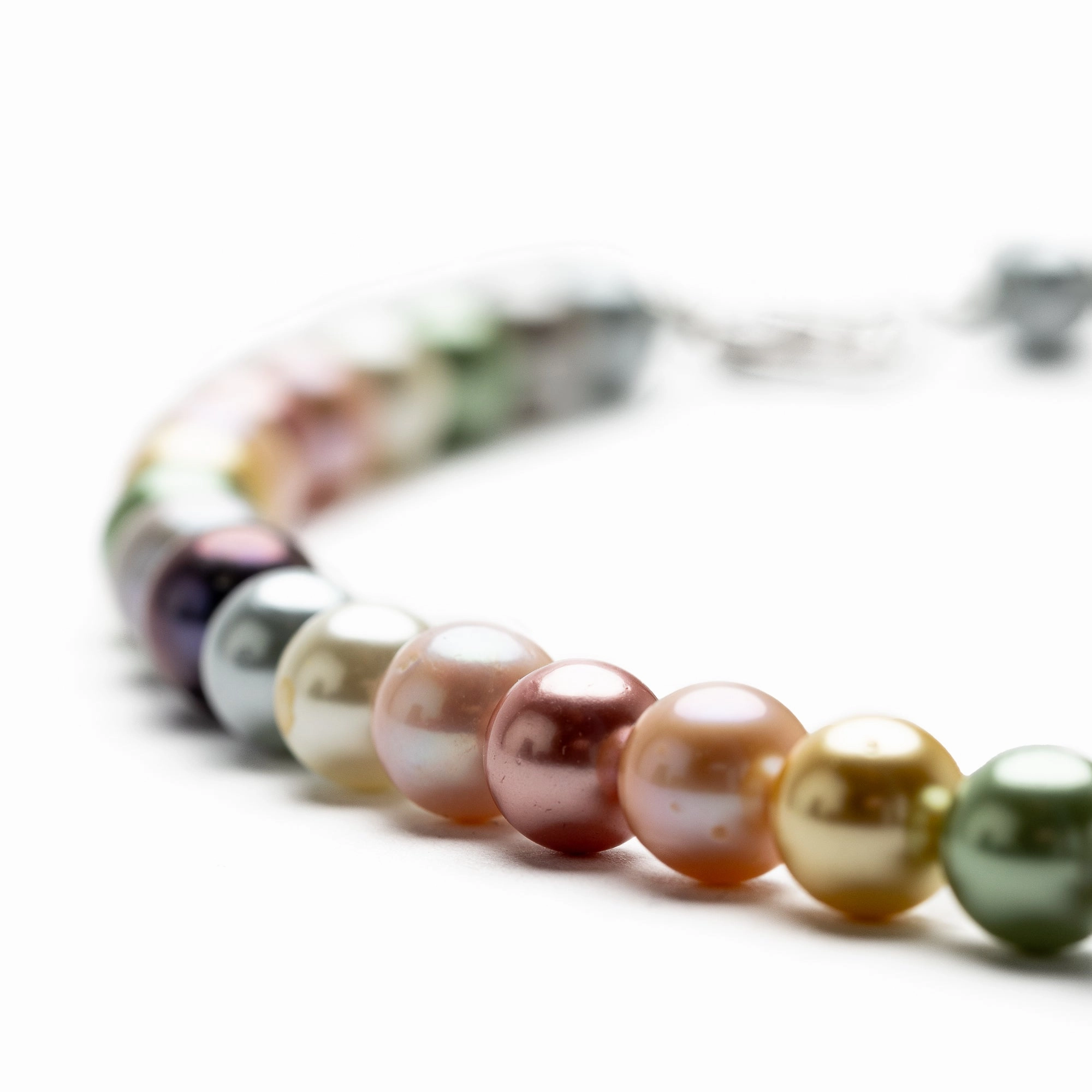 Polite Worldwide Pearl Necklace - Silver