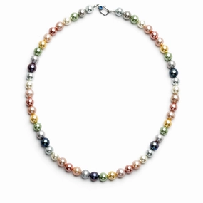 Polite Worldwide Pearl Necklace - Silver