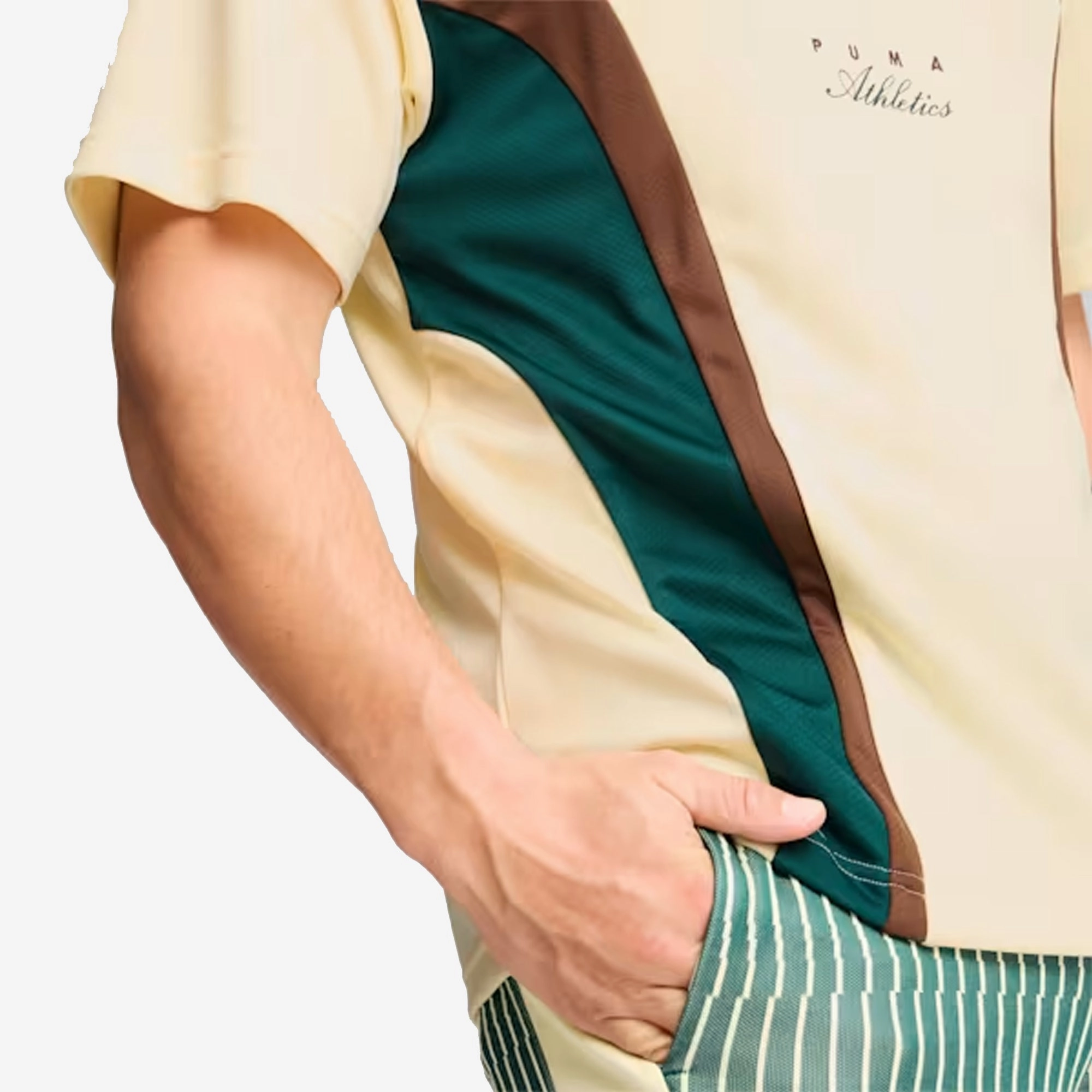 PUMA | PLAYERS LANE RELAXED FIT JERSEY { CREAMY VANILLA