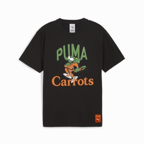 PUMA | x CARROTS RELAXED FIT GRAPHIC TEE { BLACK