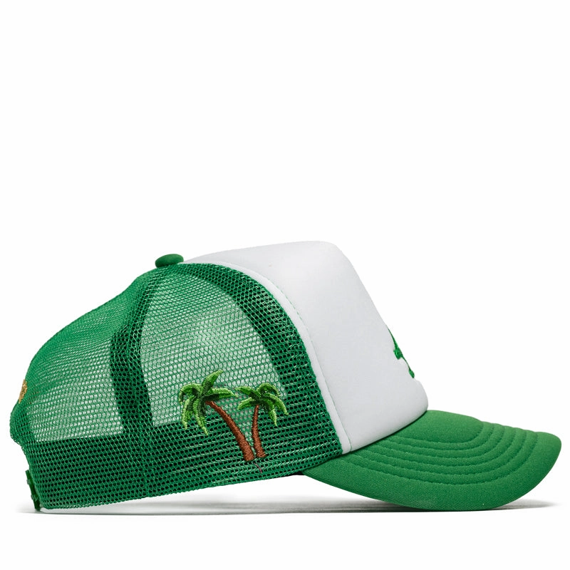 Reference Paradise LA Trucker Hat - Green/White