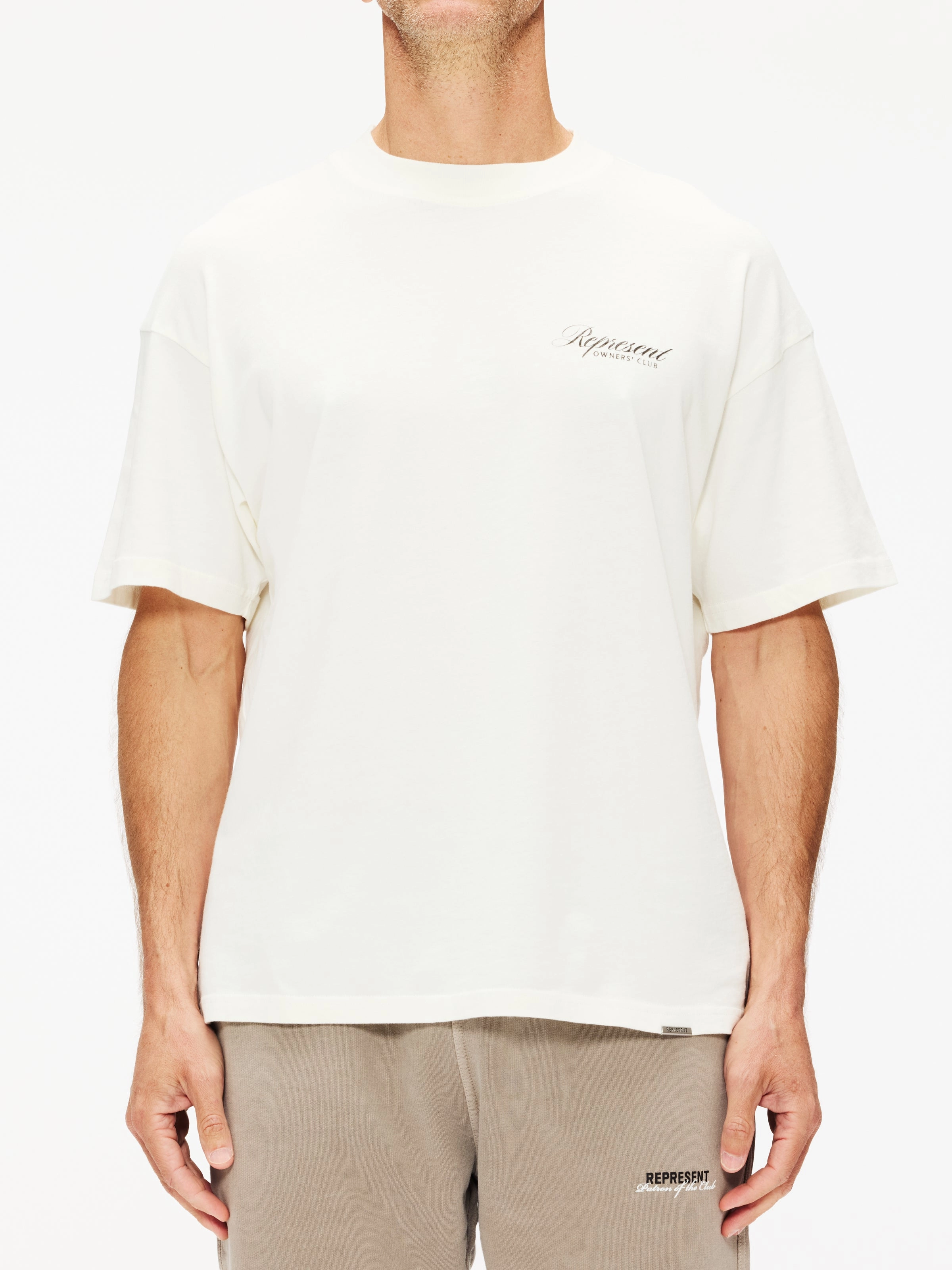 Represent Owners Club Script T-Shirt